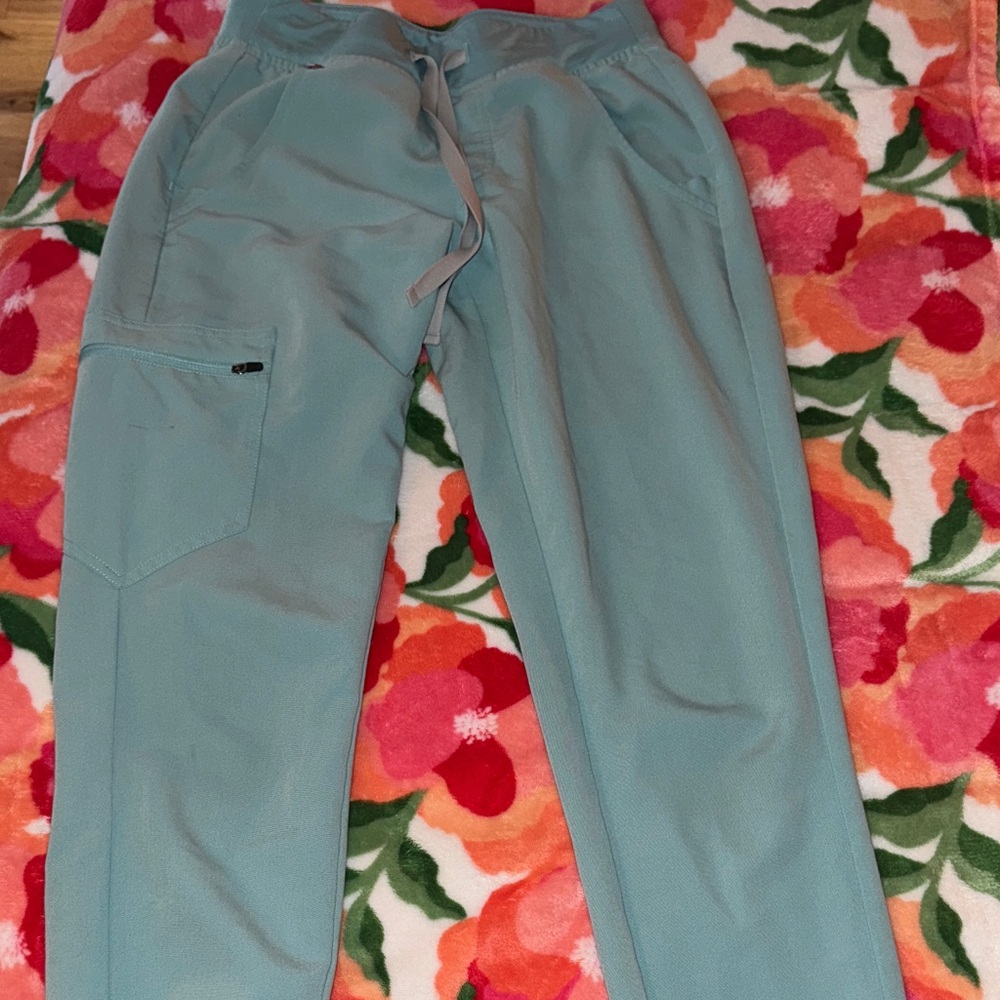 FIGS Zamora Sea Foam Green Women's Scrub Pants